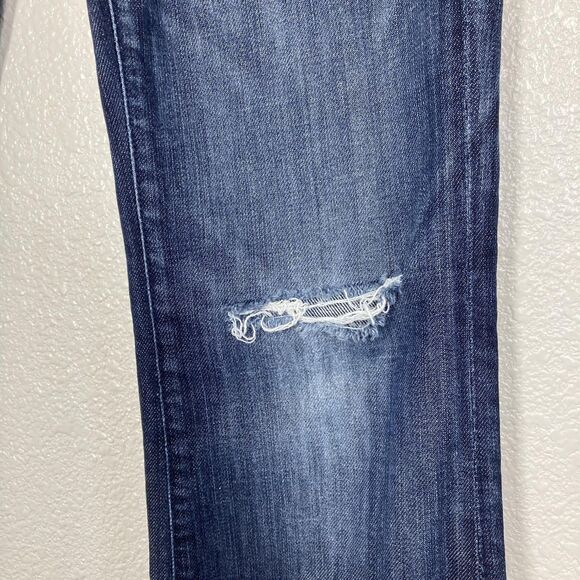 Citizens Of Humanity COH Jeans Womens 27 Blue Dita Petite Bootcut Distressed - Picture 12 of 16